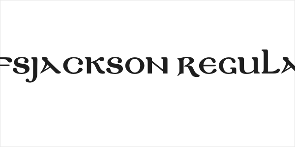 GFSJackson-Regular Logo