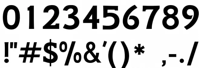 GFSNeohellenic-Bold Font OTHER CHARS