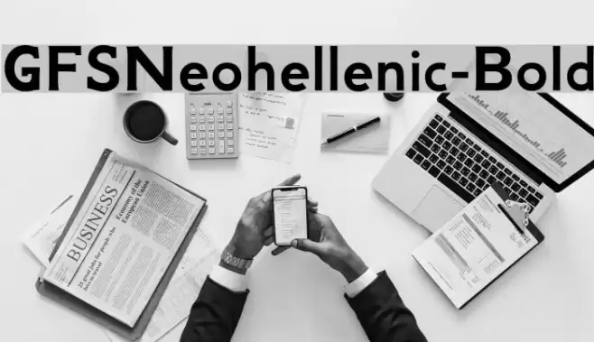 GFSNeohellenic-Bold Font examples