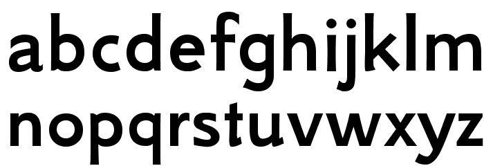 GFSNeohellenic-Bold Font LOWERCASE