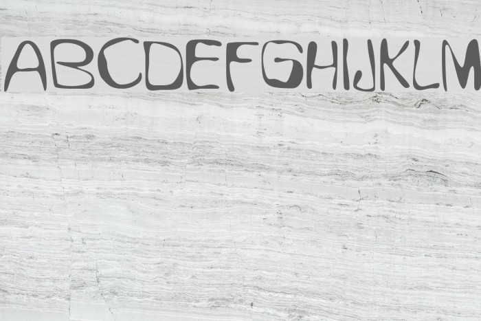GFWet Font examples