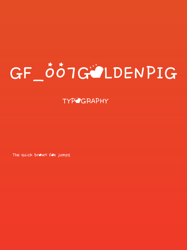 GF_007GoldenPig Poster