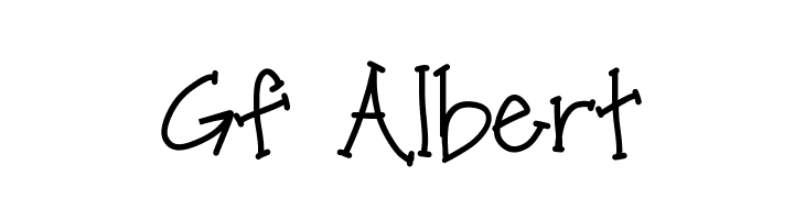 Gf Albert  baixar fontes gratis