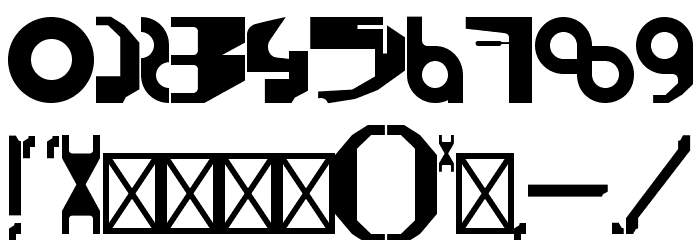 GHEROTYPE REGULAR Font OTHER CHARS