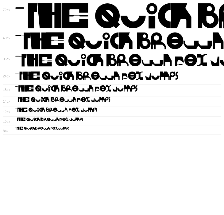 GHEROTYPE REGULAR Waterfall