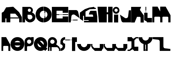 GHEROTYPE REGULAR Font LOWERCASE