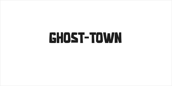 GHOST-TOWN Logo