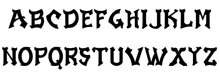 GHOSTBOOM Font LOWERCASE