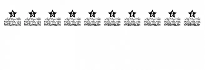 GHOSTS ITALC PERSONAL USE Bold Italic Font OTHER CHARS