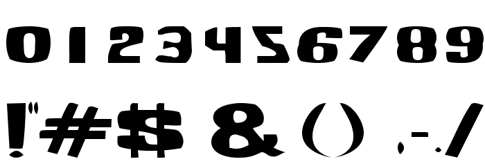 GHOSTWORDS-Regular Font OTHER CHARS
