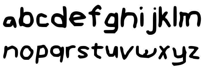 GHR Aguiana [Recommended by @ Regular Font LOWERCASE