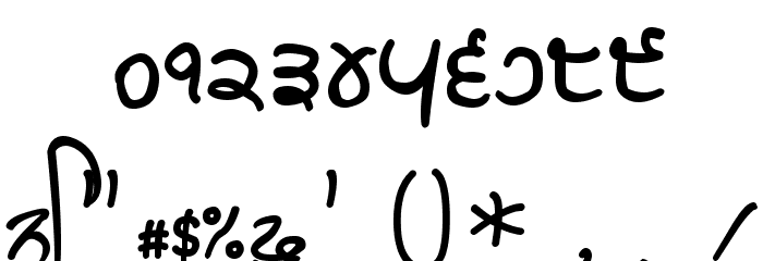 GHW Dukandar Bold Font OTHER CHARS