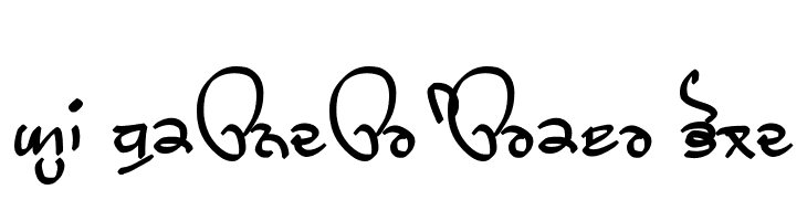 GHW Dukandar Marker Bold Font