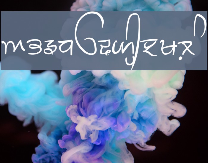 GHW Dukandar Font examples