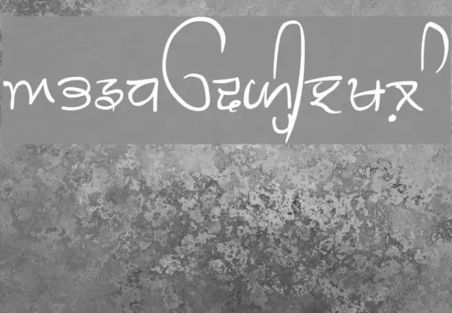 GHW Dukandar Шрифта examples
