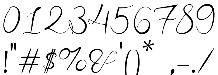 Ghadys Font OTHER CHARS