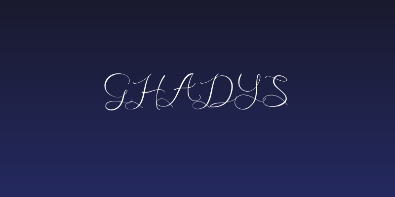Ghadys Social Header