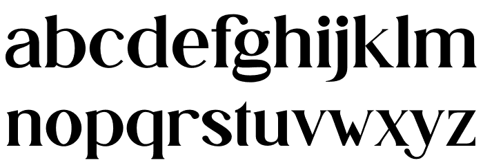 Ghaitsa Font LOWERCASE