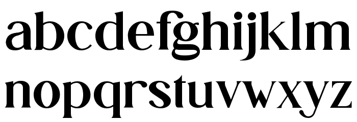 Ghaitsa Font LOWERCASE