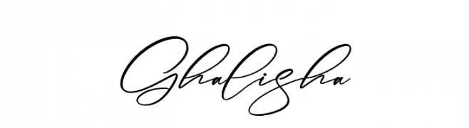 Ghalisha  baixar fontes gratis