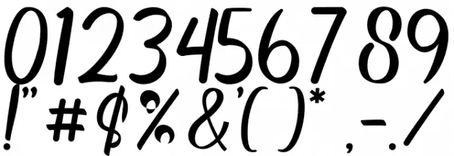 Ghandiepa Font OTHER CHARS