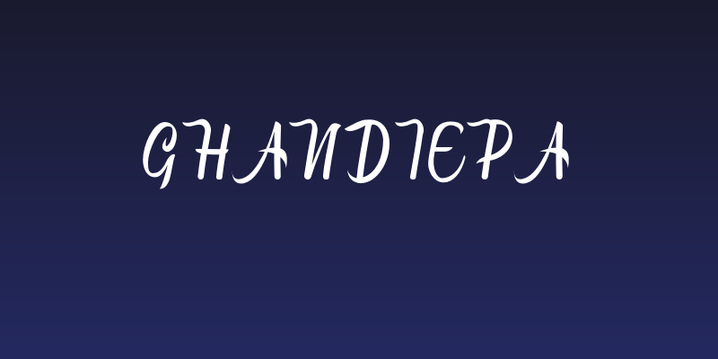 Ghandiepa Social Header