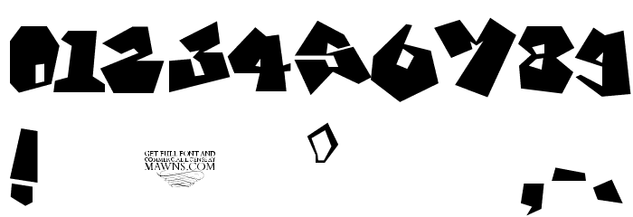 Ghang Plain Font OTHER CHARS
