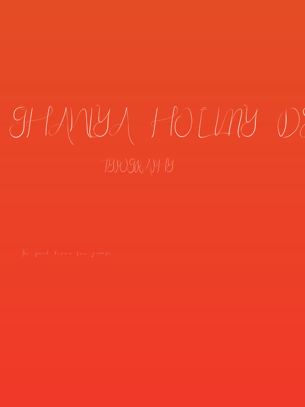 Ghaniya Holmy Demo Poster