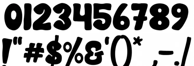 Gharwich Font OTHER CHARS