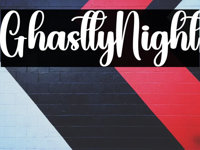 Ghastly Night Example 1