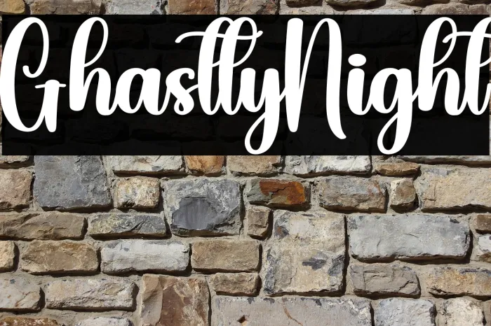 Ghastly Night Example 3