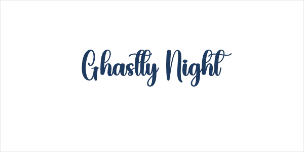 Ghastly Night Logo