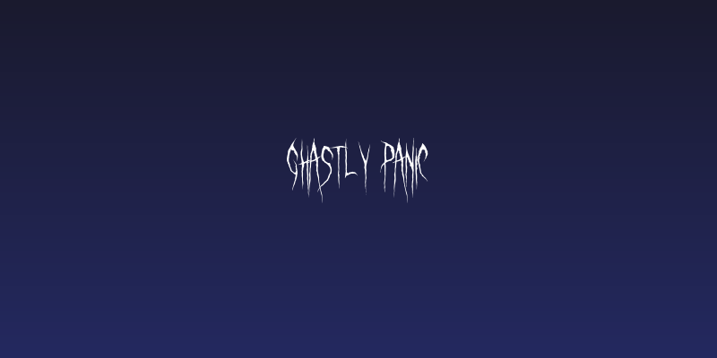 Ghastly Panic Social Header