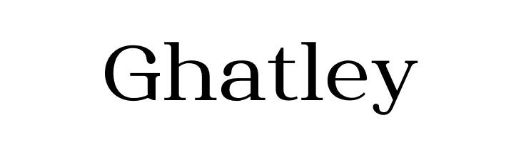 Ghatley  Frei Schriftart Herunterladen