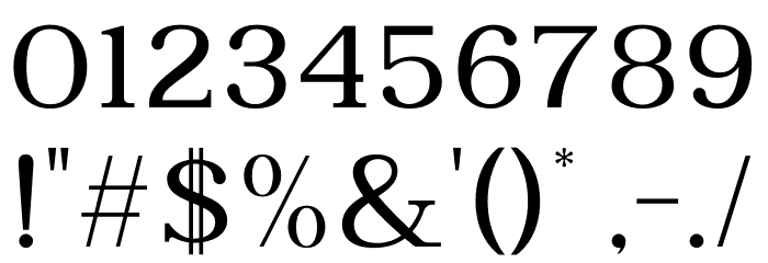 Ghatley Font OTHER CHARS