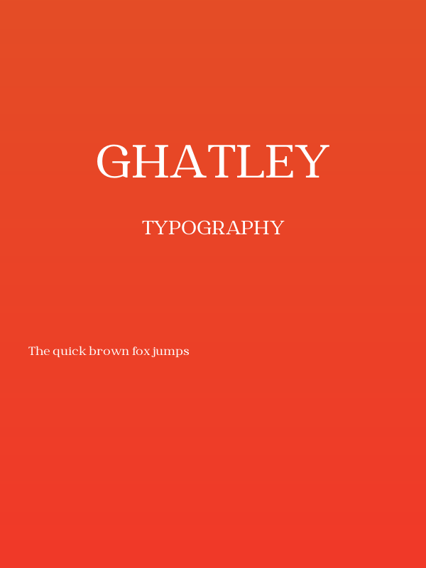 Ghatley Poster
