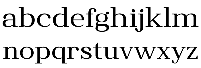 Ghatley Font LOWERCASE