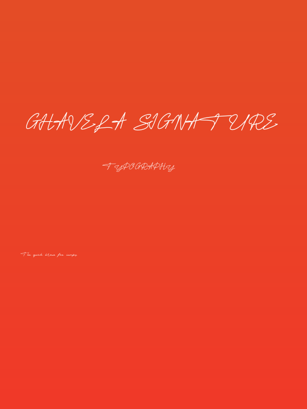 Ghavela Signature Poster