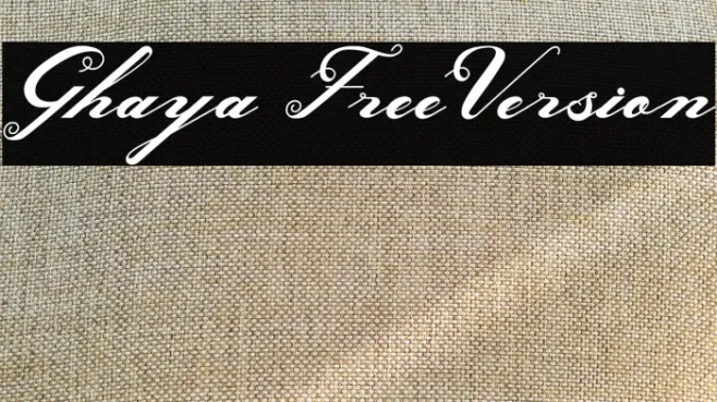 Ghaya FreeVersion Example 2