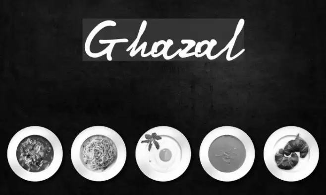 Ghazal Font examples