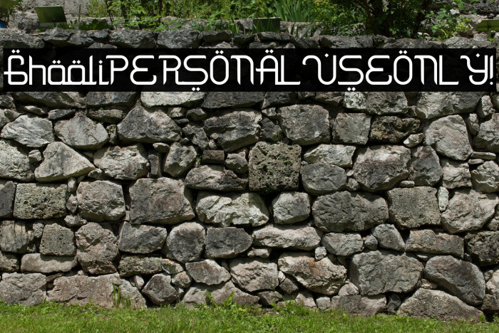 Ghazali PERSONAL USE ONLY! Example 1