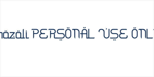 Ghazali PERSONAL USE ONLY! Logo