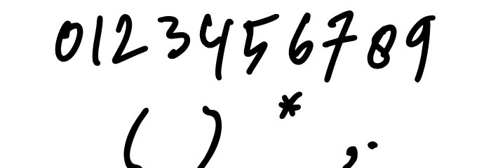 Ghaziyah Font OTHER CHARS
