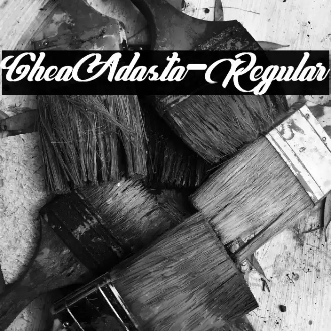 GheaAdasta-Regular Font examples