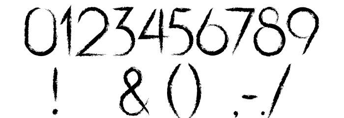 Ghefayjro DEMO Font OTHER CHARS