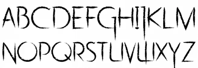 Ghefayjro DEMO Schriftart Groß