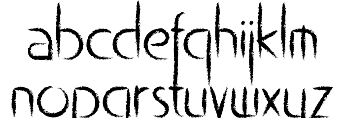 Ghefayjro DEMO Font LOWERCASE