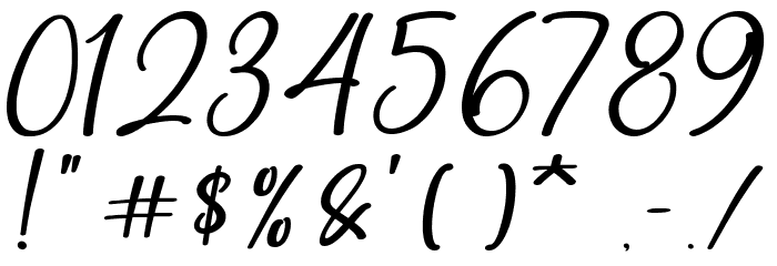 Gheloman Font OTHER CHARS