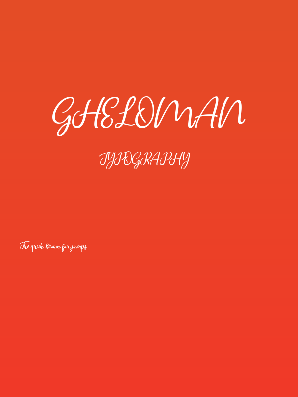 Gheloman Poster