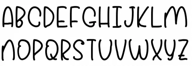 GhemmaPersonalUse Schriftart Groß